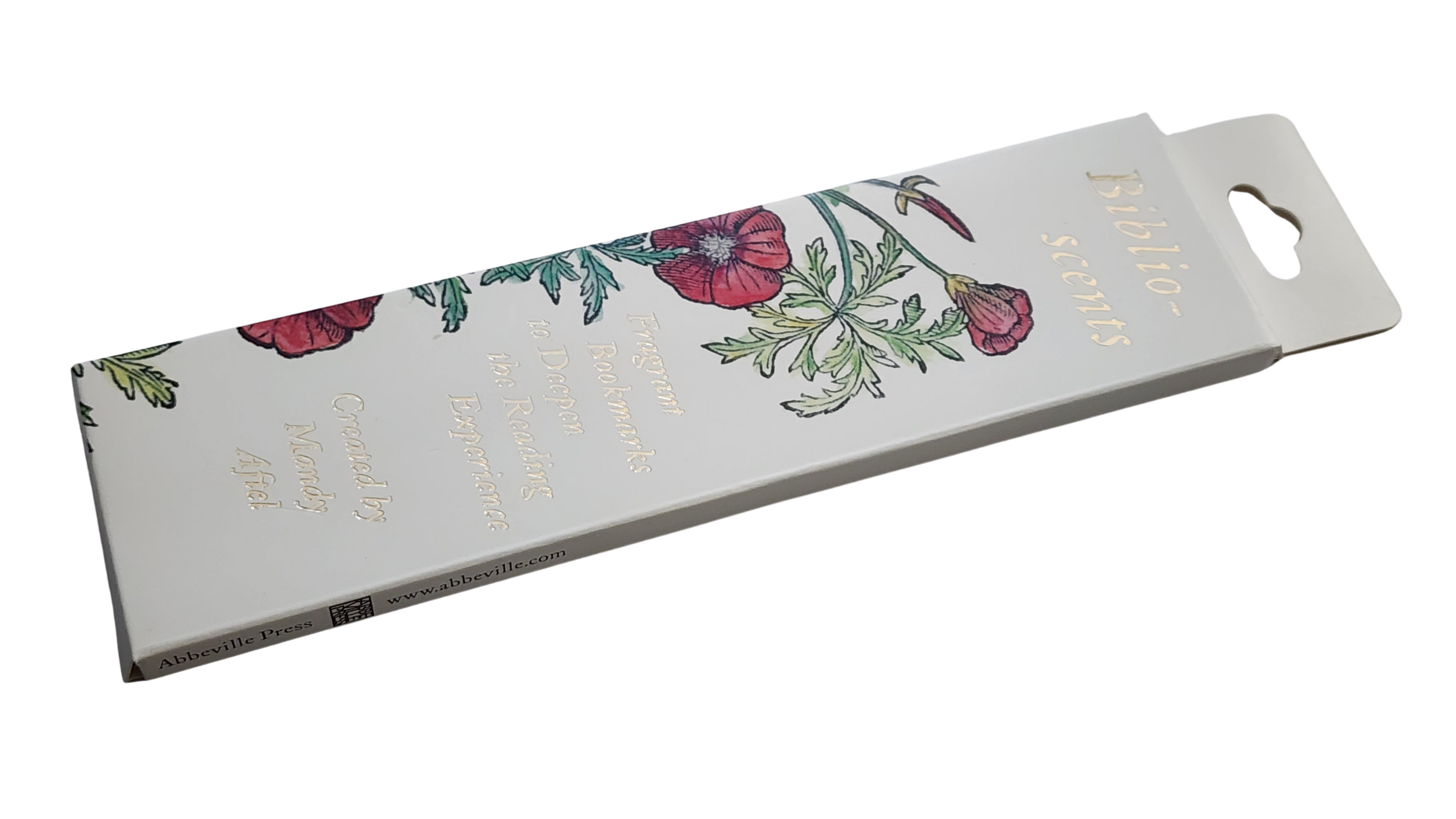 Biblioscents Set of 4 Frankincense, Ginger, Vetiver, Geranium Scented Bookmarks